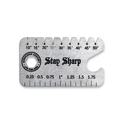 Audacious Concept Dog Tag Tool - Titanium - Stonewashed