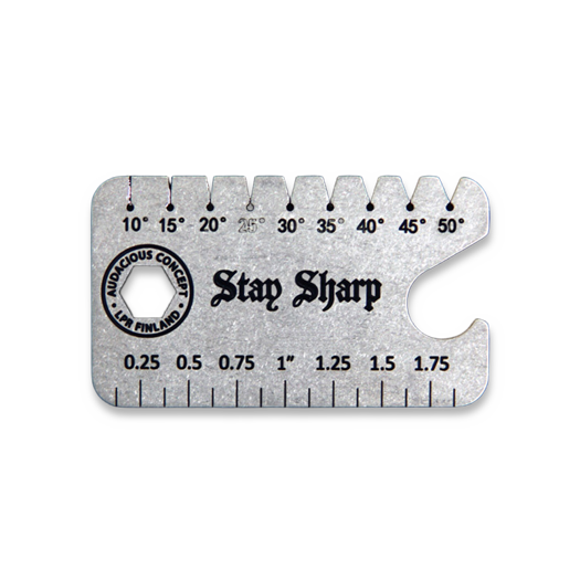 Audacious Concept Dog Tag Tool - Titanium - Stonewashed