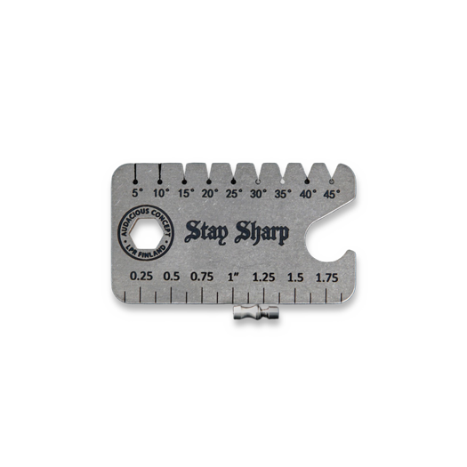 Audacious Concept Dog Tag Tool - Titanium - Stonewashed