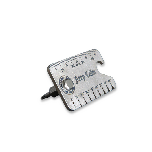 Audacious Concept Dog Tag Tool - Titanium - Thunder Sky