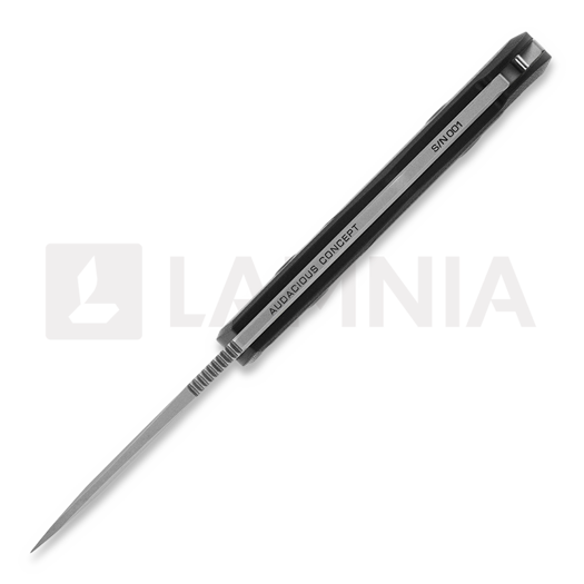 Coltello Audacious Concept Fanglet - MagnaCut - G10 Black