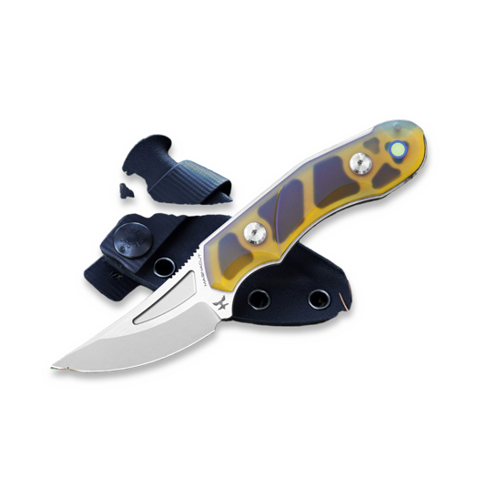Coltello Audacious Concept Fanglet - Magnacut - Ultem