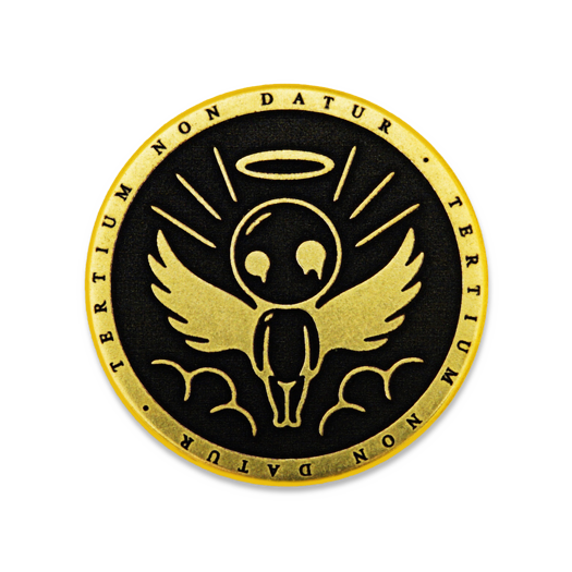 Audacious Concept Haptic Coin - Brass - Angel & Demon