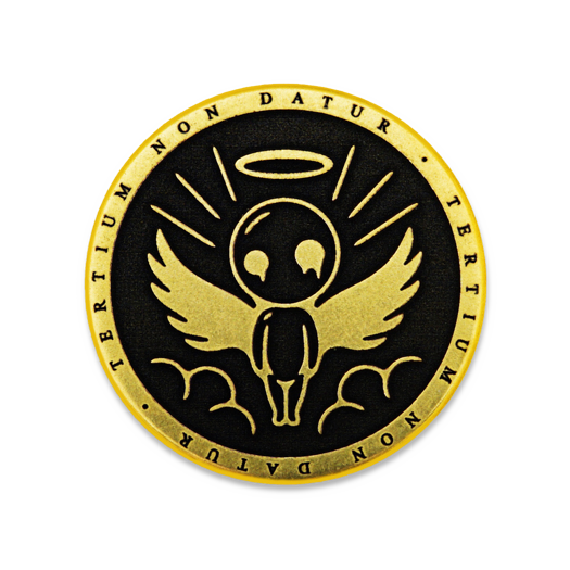 Audacious Concept Haptic Coin - Brass - Angel & Demon