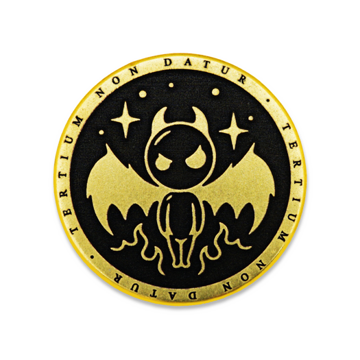 Audacious Concept Haptic Coin - Brass - Angel & Demon