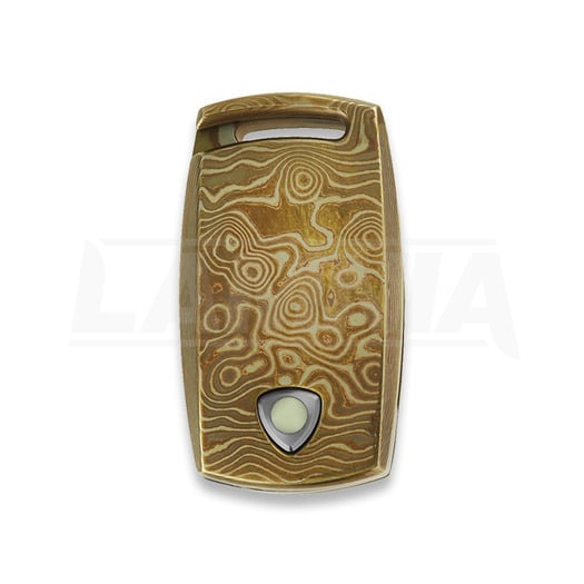 Audacious Concept IMP - Damascus - Mokume sulankstomas peilis