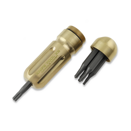 Audacious Concept Knife Tool XS - Brass - Satin