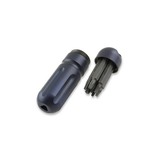 Audacious Concept Knife Tool XS - Titanium - Blue