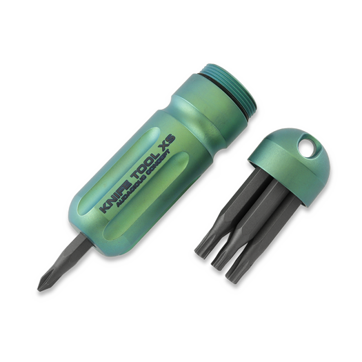 Audacious Concept Knife Tool XS - Titanium - Green