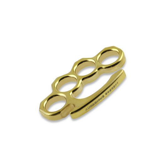 Audacious Concept Knuckle Clip - CNC Brass - Hand Polished