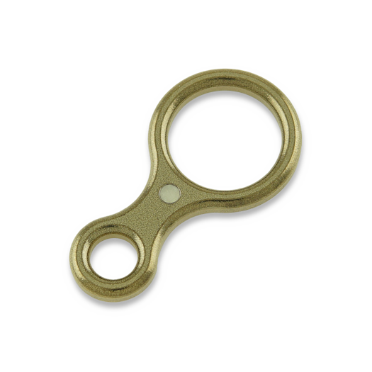 Audacious Concept Mini Figure Eight - Brass - Beadblasted