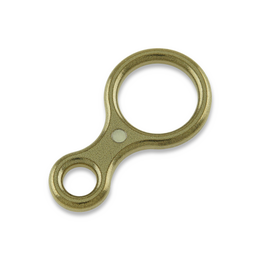 Audacious Concept Mini Figure Eight - Brass - Beadblasted