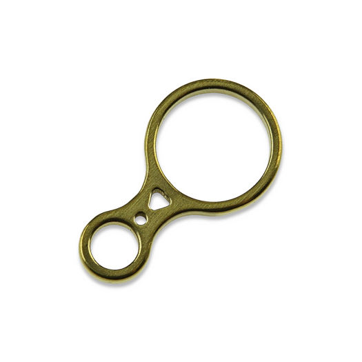 Audacious Concept Mini Figure Eight Frame - Brass - Satin