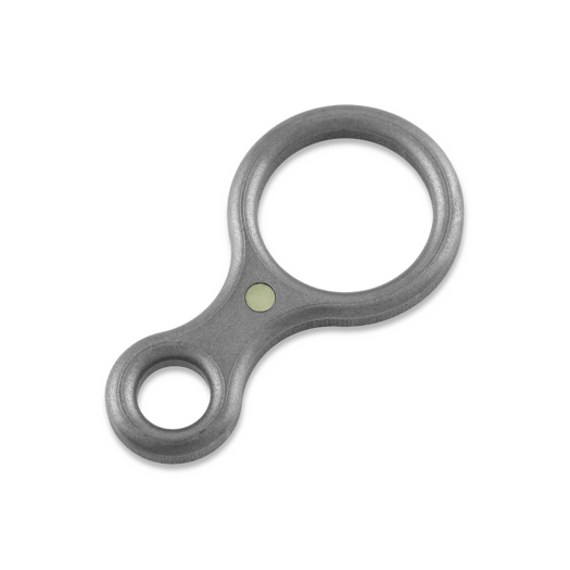 Audacious Concept Mini Figure Eight - Titanium - Beadblasted