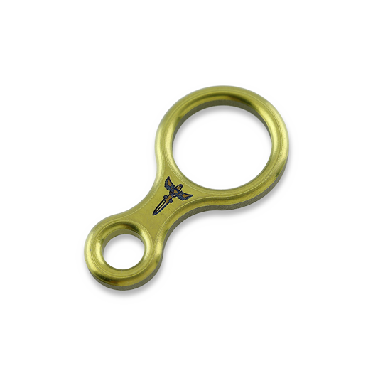 Audacious Concept Mini Figure Eight - Titanium - Satin Yellow