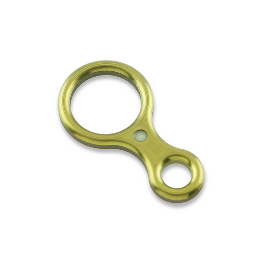 Audacious Concept Mini Figure Eight - Titanium - Satin Yellow