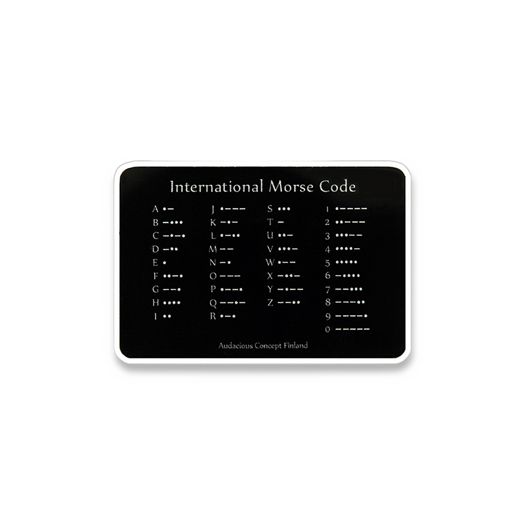 Audacious Concept Patch AC - Morse