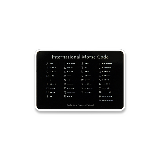 Audacious Concept Patch AC - Morse