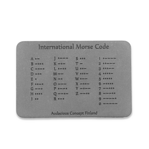 Audacious Concept Patch Ti - Morse