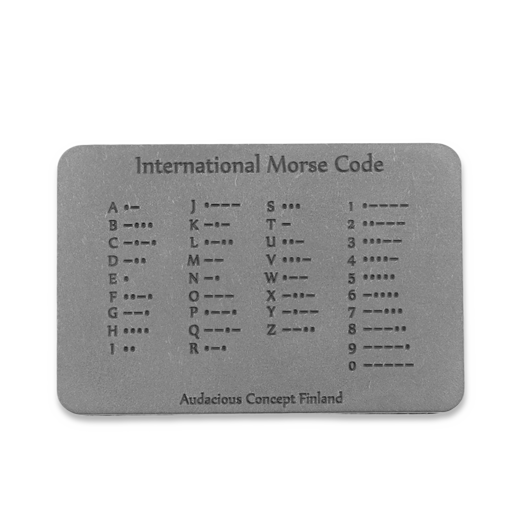 Audacious Concept Patch Ti - Morse