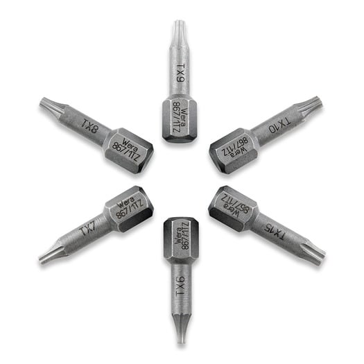 Audacious Concept Set of Wera Premium 1/4 Bits