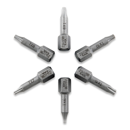 Audacious Concept Set of Wera Premium 1/4 Bits