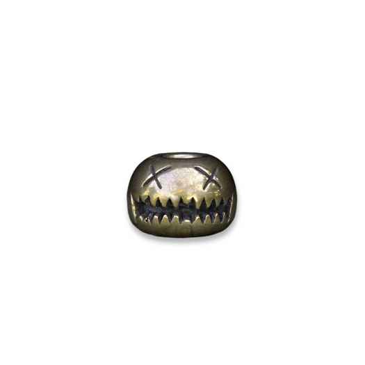 Audacious Concept Smiley Bead - Bronze