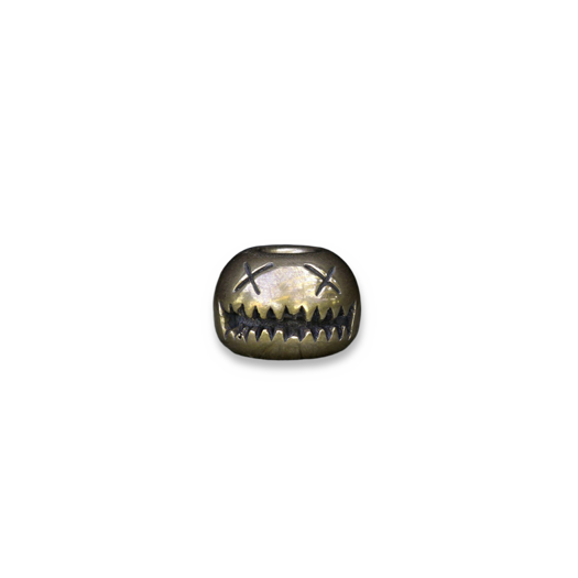 Audacious Concept Smiley Bead - Small - Bronze