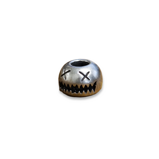 Audacious Concept Smiley Bead - Small - Silver