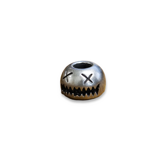 Audacious Concept Smiley Bead - Small - Silver