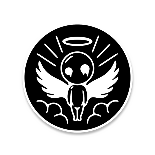Audacious Concept Sticker - Angel