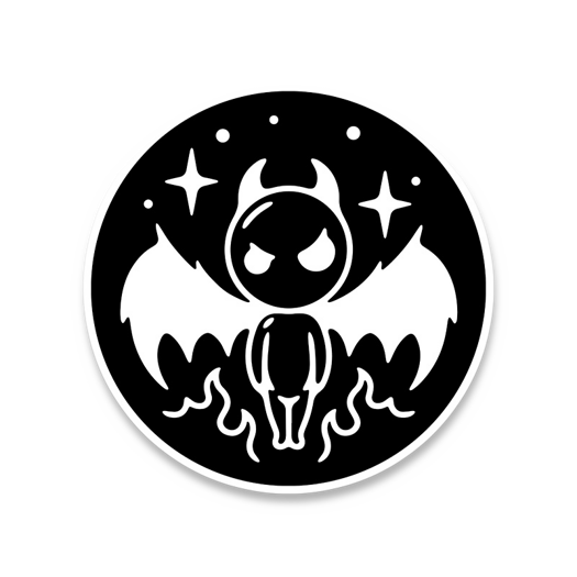 Audacious Concept Sticker - Demon