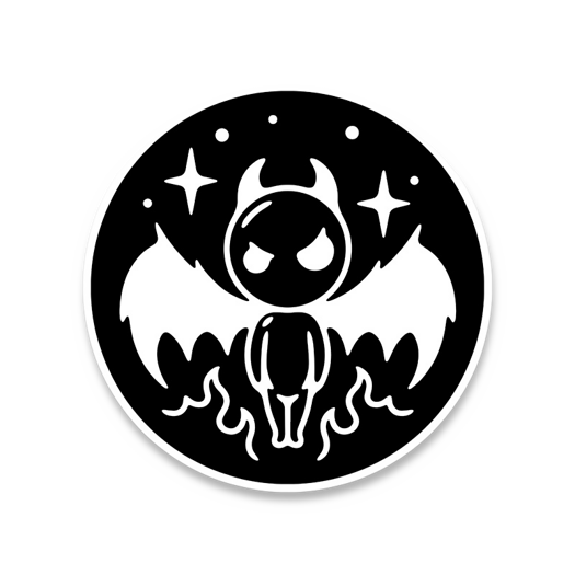 Audacious Concept Sticker - Demon