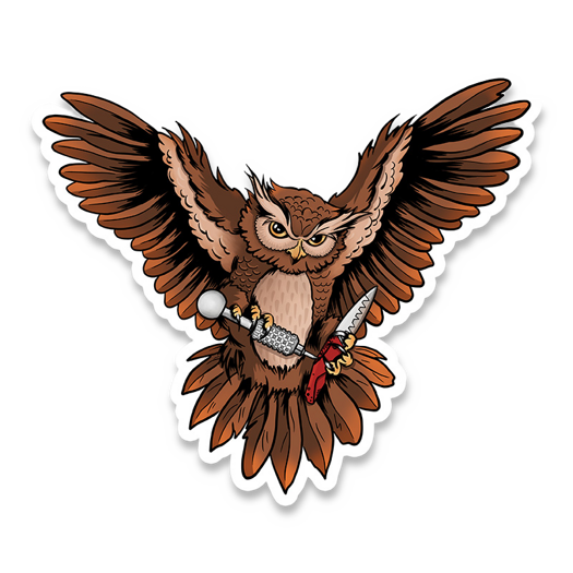 Audacious Concept Sticker - Flying Owl KT5