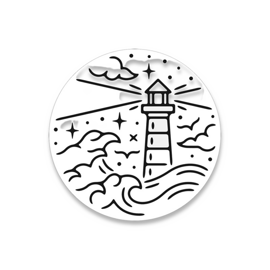 Audacious Concept Sticker - Lighthouse