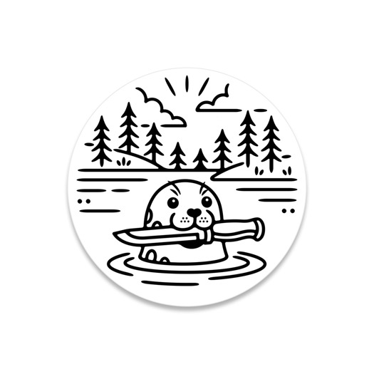 Audacious Concept Sticker - Seal