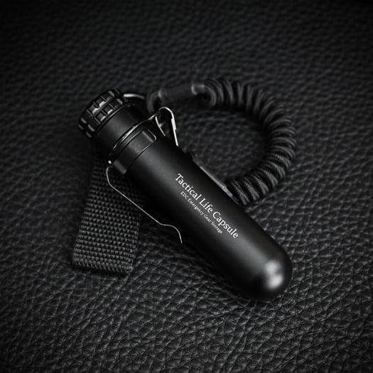 Audacious Concept Tactical Life Capsule - Aluminum - Hard Anodized