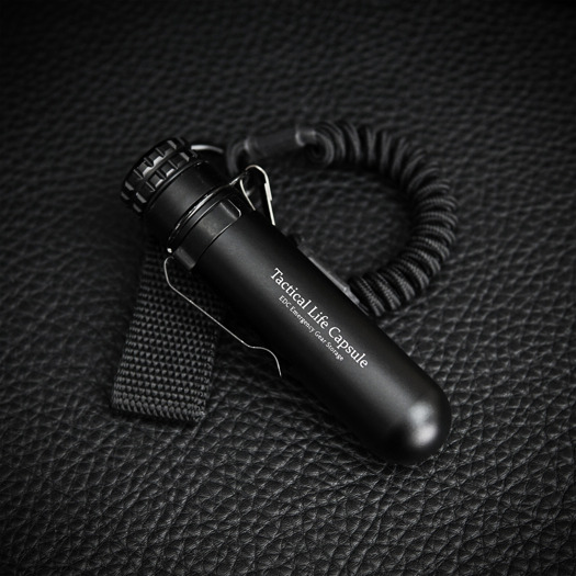 Audacious Concept Tactical Life Capsule - Aluminum - Hard Anodized