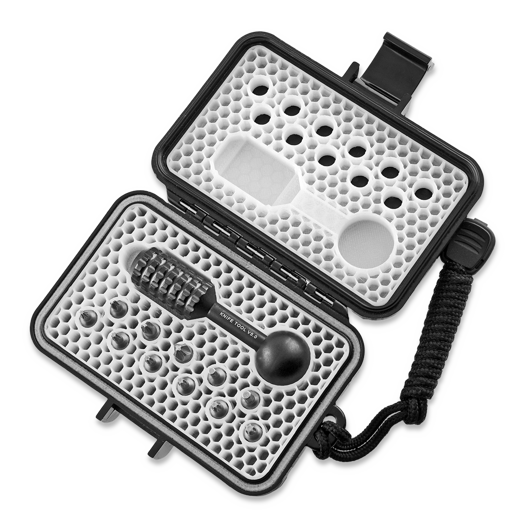 Audacious Concept Tool & Bits Case for KT5.X - Black - White