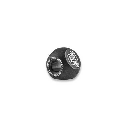 Audacious Concept Wise Monkeys Bead - Titanium - PVD Black