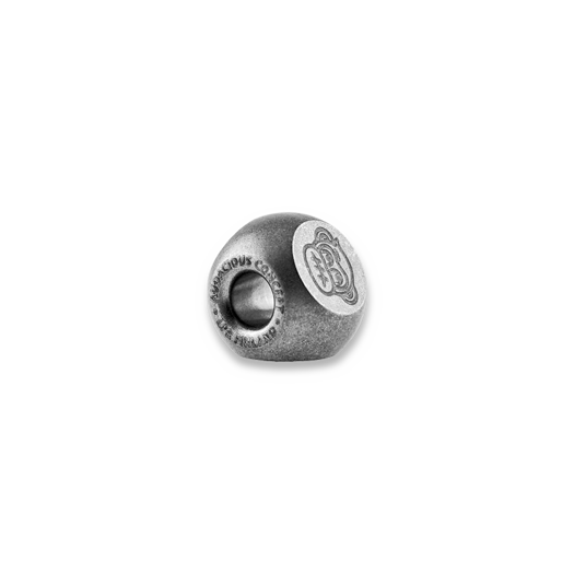 Audacious Concept Wise Monkeys Bead - Titanium - Stonewashed