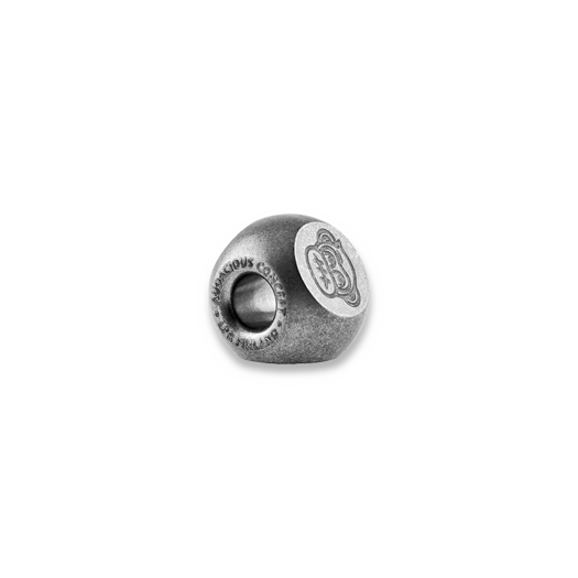 Audacious Concept Wise Monkeys Bead - Titanium - Stonewashed