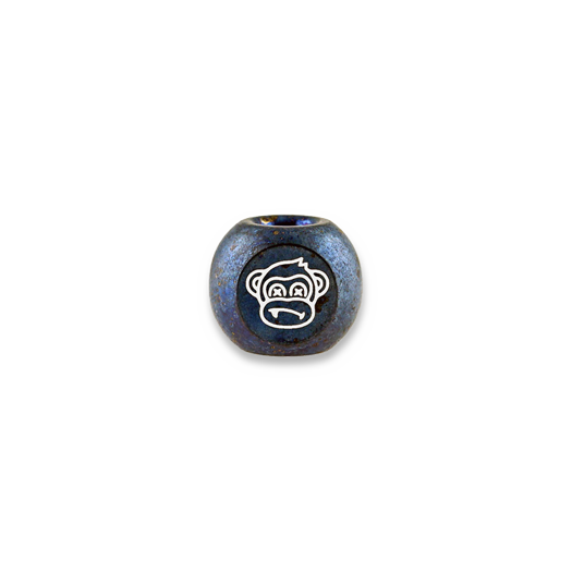 Audacious Concept Wise Monkeys Bead - Titanium - Thunder Sky