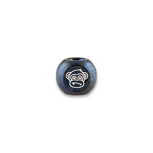 Audacious Concept Wise Monkeys Bead - Titanium - Thunder Sky