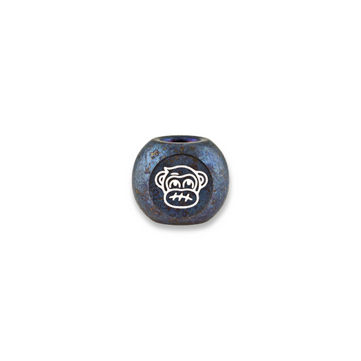 Audacious Concept Wise Monkeys Bead - Titanium - Thunder Sky