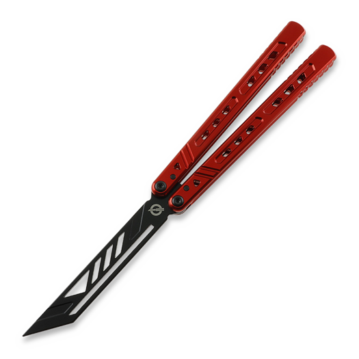 Balisong Flipping Polaris CherryPop Red perhosveitsi harjoitteluun