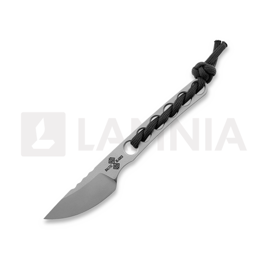 Baltic Blades Angis N690 Scalpel Messer, Black Paracord