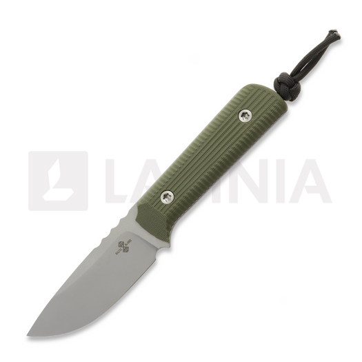 Nóż Baltic Blades Iltis Dark Green G-10