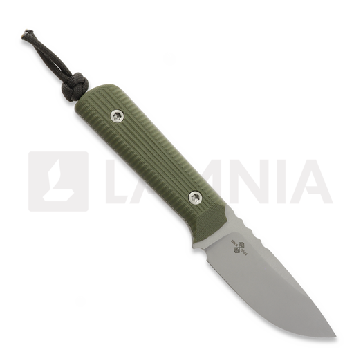 Baltic Blades Iltis Dark Green G-10 kniv