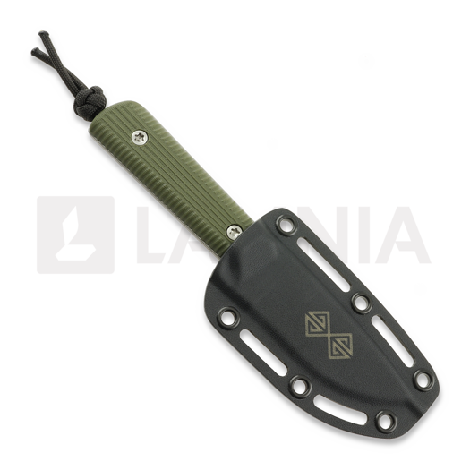 Baltic Blades Iltis Dark Green G-10 knife